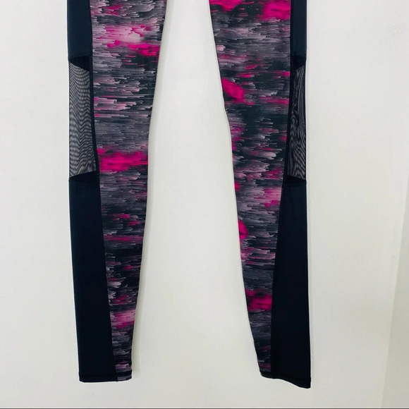 Alala Pure Barre Black Purple Balance Mesh High Rise Workout Tights Size XS - Picture 7 of 12